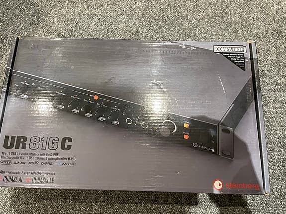 Steinberg UR816C – 16x16 USB 3.0 lydkort