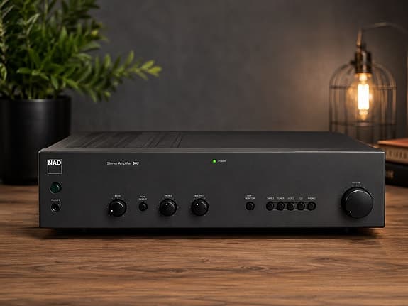 NAD Stereo Amplifier 302 | Klassisk hi-fi med varm og detaljert lyd