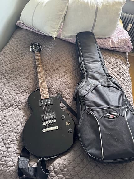 Epiphone Les Paul Special II elektrisk gitar svart