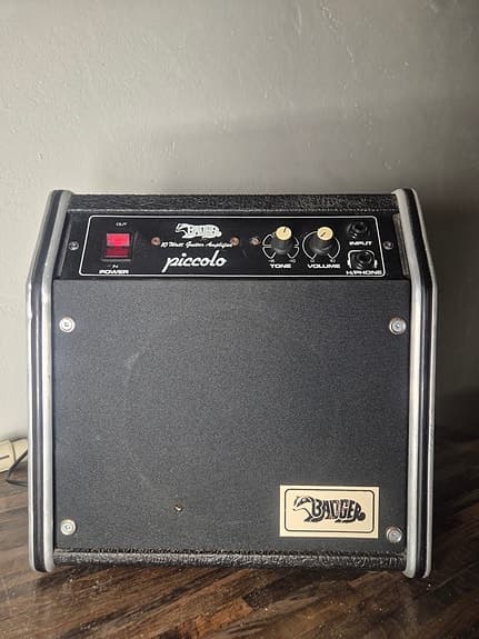 Badger Piccolo 10W gitarforsterker – fungerer, Made in Britain