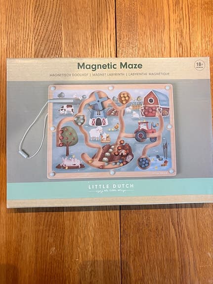 Little Dutch Magnetic Maze magnetlabyrint bondegård