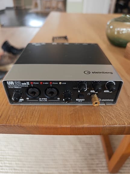 Steinberg UR22mkII USB lydkort / audio interface