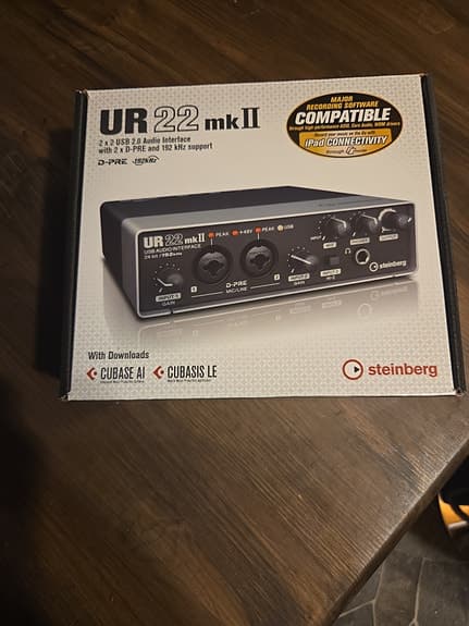 Steinberg UR22 mkII USB lydkort / audio interface