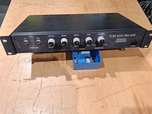 Demeter Tube Bass Pre-Amp VTBP-201 bassforforsterker
