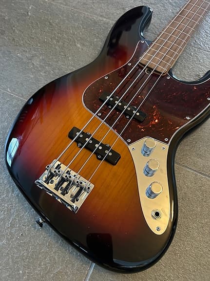 Fender Jazz bass fretless (2015) American Standard til salgs