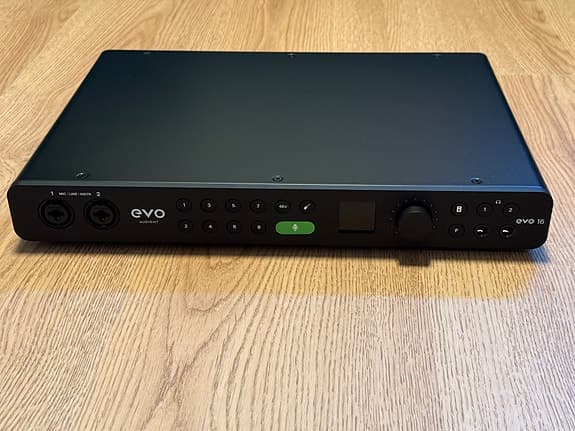 Audient EVO 16 + EVO SP8 lydkort / audio interface (inkl. rack ears)