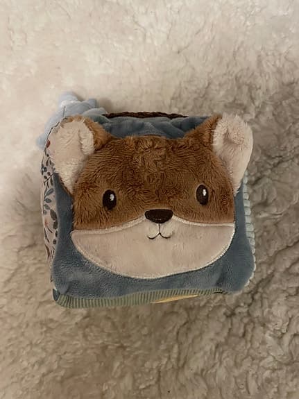 Little Dutch aktivitetskloss baby leke blå/grønn