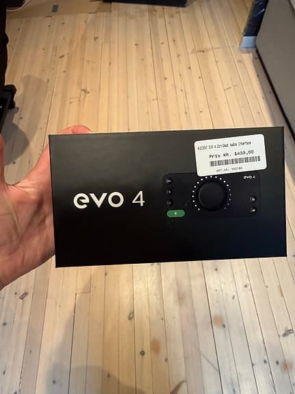 Audient EVO 4 USB lydkort / audio interface – som nytt