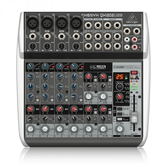 Behringer Xenyx QX1202USB mikser og USB audio interface