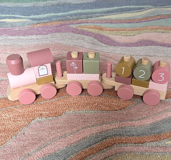 Little Dutch treleke tog rosa pastell