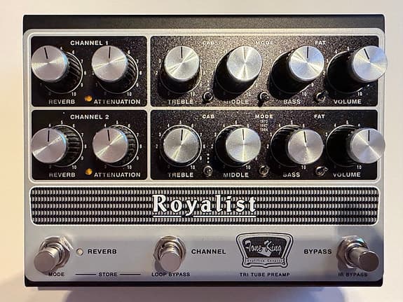 Tone King Royalist Tri-Tube Preamp – Pent brukt rørpreamp