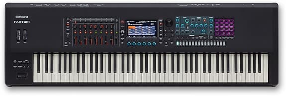 Roland Fantom 8 synth / stagepiano 88 tangenter svart
