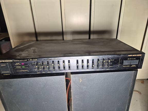 Pioneer GR-333 Graphic Equalizer – Vintage Hi-Fi
