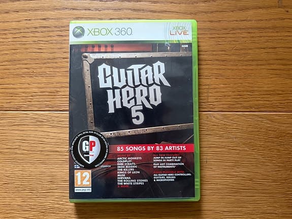 Guitar Hero 5 Xbox 360 spill