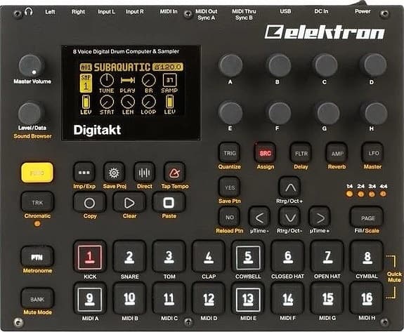 Elektron Digitakt trommemaskin / sampler