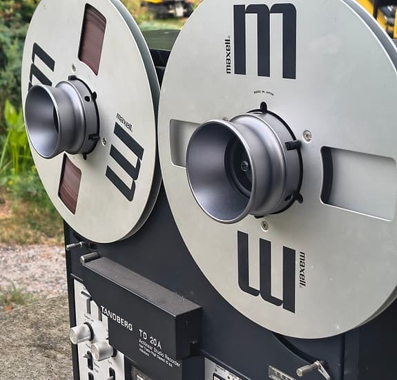 NAB adaptere R2R båndopptaker reel to reel