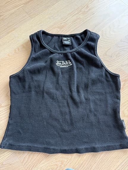 Von Dutch tanktopp M svart dame