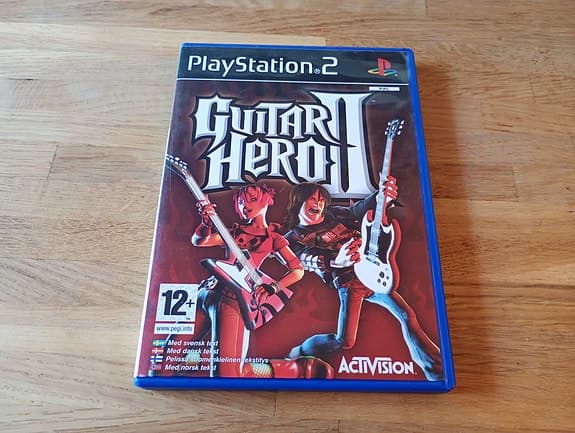(CIB) Guitar Hero II - PlayStation 2 (Nordisk utgave)