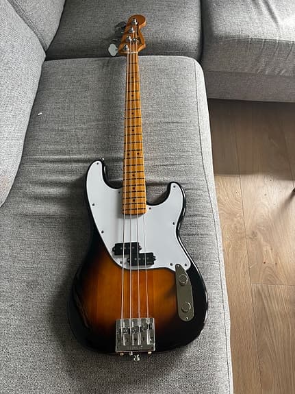 Fender Precision Frankenstein Bass (bytte?)