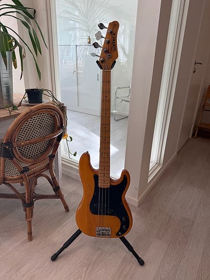 Samick Valley Arts P-bass precision bass – Korea, 90-tallet – EMG P-HZ