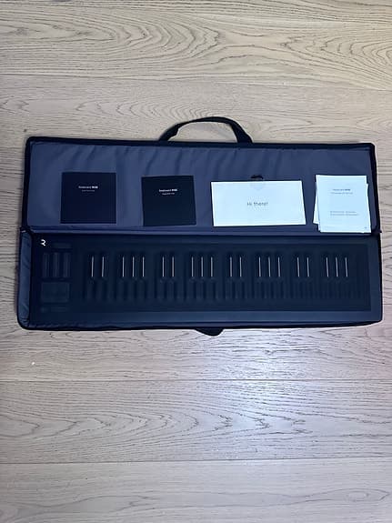 ROLI Seaboard RISE MIDI-keyboard 49 tangenter svart