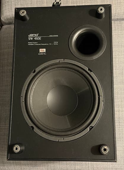Jamo SW 410E subwoofer selges (10", 100 watt)