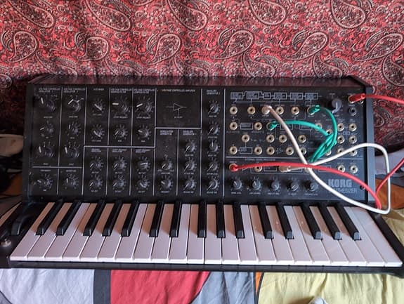 Korg MS-20-mini analog synthesizer