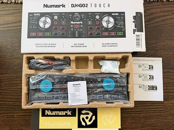 Numark DJ2GO2 Touch (Portable DJ Controller)
