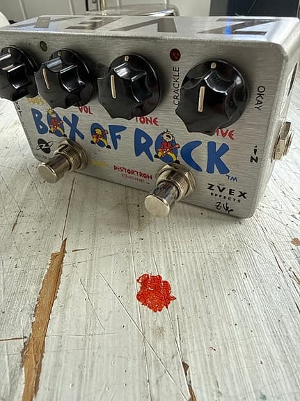 Zvex Box of Rock gitarpedal boost/distortion