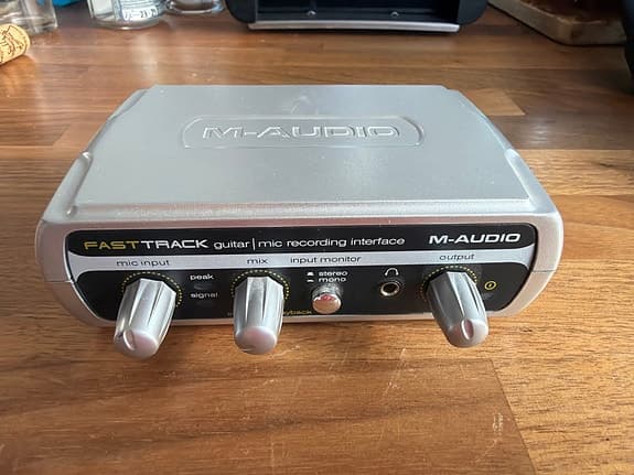 M-Audio Fast Track Guitar USB lydkort / recording interface