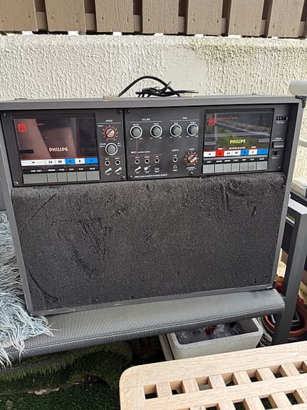 Philips D6650/39 Double Cassette Recorder Studio II – vintage