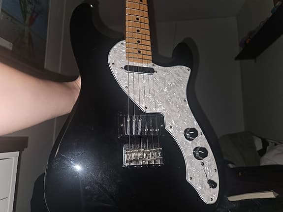 SJELDEN MULIGHET!! Fender pawn shop 70s stratocaster deluxe 2013 - 2014 black