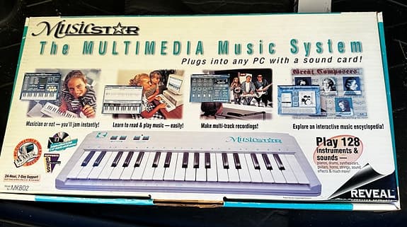 VisStar Multimedia Music System MIDI-keyboard til PC