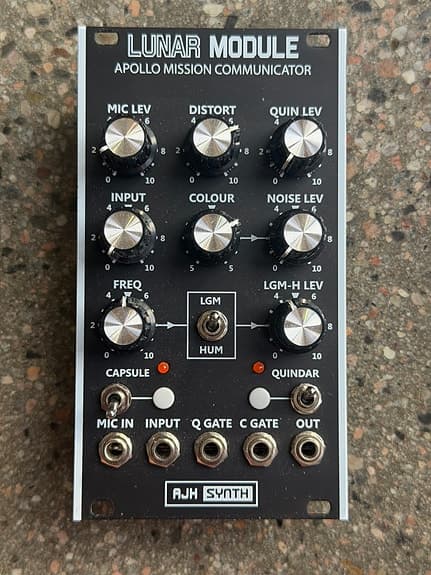AJH Synth Lunar Module Apollo communicator Dark Edition