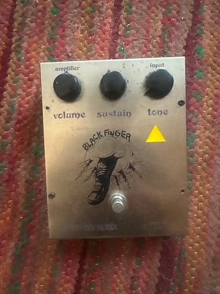 Sjelden vintage Electro-Harmonix Black Finger Compressor (70-tallet)
