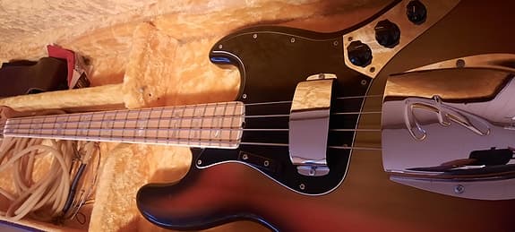 Fender Jazz Bass elbass sunburst, special edition (Leo Fender)