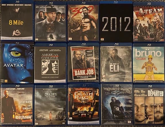 Filmer til salgs - Blu-ray
