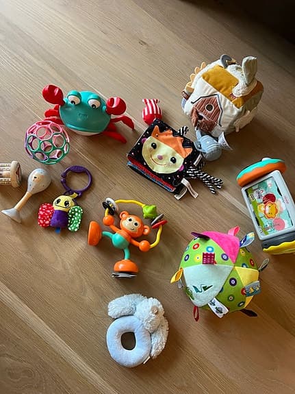 Pakke med babyleker👶🏼🪀🧸