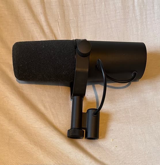 Shure SM7B med ledning