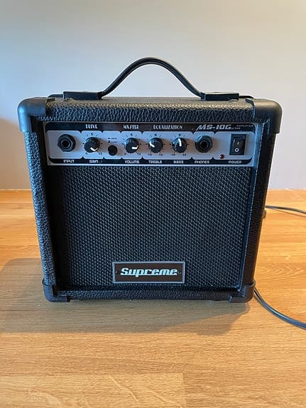 Supreme MS-10G gitarforsterker 10W | Guitar Amp | Øvingsforsterker