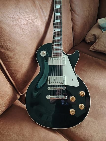 Gibson Les Paul Standard 50`s ebony selges eller byttes