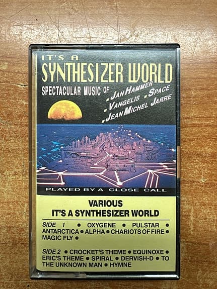 IT’S A SYNTHESIZER WORLD kassett