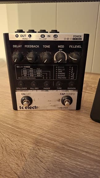 TC Electronic RPT-1 Nova Repeater (Delay-pedal)