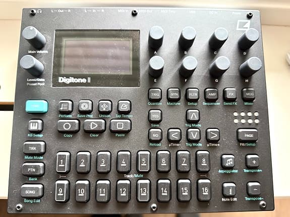 Elektron Digitone II synthesizer / grooveboks