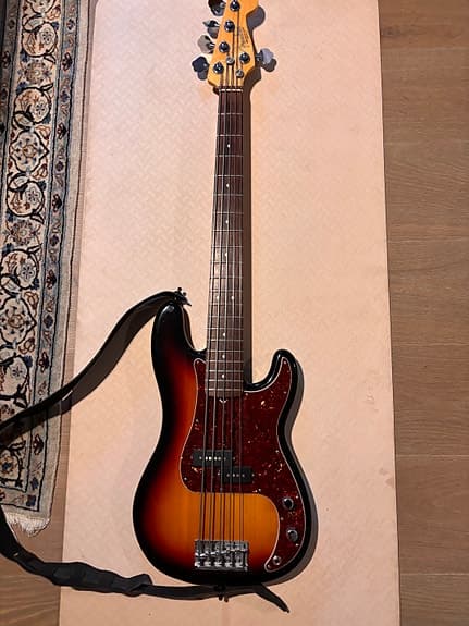 Fender Precision Bass V, USA sunburst