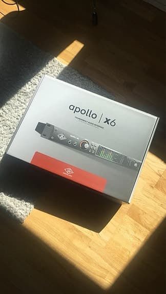Universal Audio Apollo x6 Thunderbolt lydkort audio interface