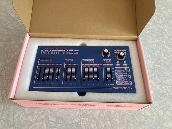 Dreadbox Nymphes 6-voice analog synthesizer