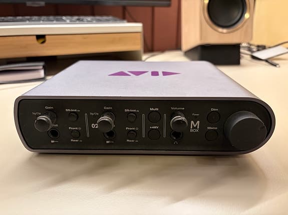 Avid Mbox 3 lydkort / audio interface