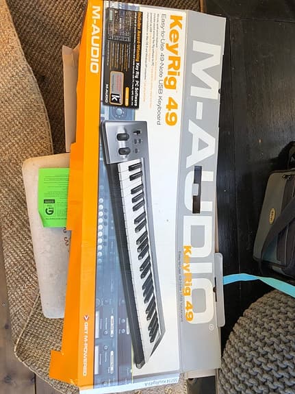 M-Audio KeyRig 49 MIDI-keyboard 49 tangenter