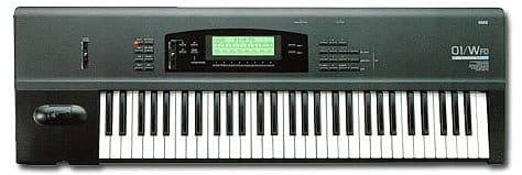 Korg synth med display